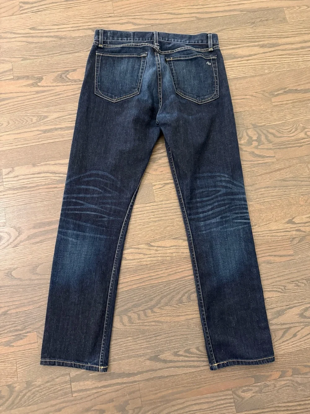 rag & bone Men's Slim Straight Jeans - Indigo 31x30